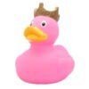 Pink Duck with crown 25 cm