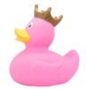 Pink Duck with crown 25 cm - Image 6