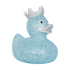 Παπάκι Glitter Duck with crown, blue - Image 3