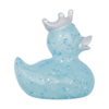 Παπάκι Glitter Duck with crown, blue - Image 2